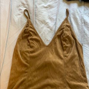 Brown bodysuit